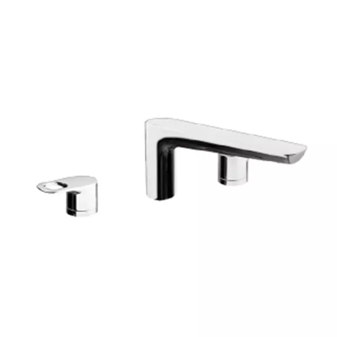 ก๊อกผสมสำหรับลงอ่างอาบน้ำ ชนิดติดเคาน์เตอร์ TOTO TX467SRR-1
