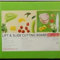 CUTTING BOARD GREEN PLASTIC CB28 SUPER