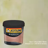 Jotun Majestic Design Pearl 0001 White + 8373 Venere 