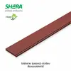 SHERA Eaves Curved Edge Smooth Texture Red Mahogany 1.6x15x300 cm
