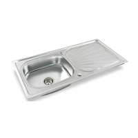SINK BUILT 1B1D DYN DH-10050B SS