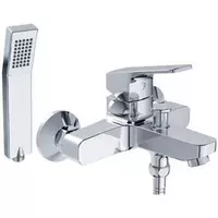 Wall-mounted bathtub mixer tap with shower set, American Standard CONCEPT SQUARE A-0411-200