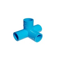 ข้อต่อสี่ทางตั้งฉาก PVC 1 นิ้ว THAI PIPE