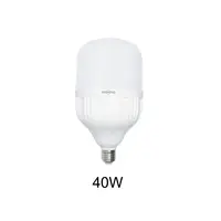 หลอดไฟ LED E27 40W เดย์ไลท์ ทรงกระบอก SHINING SUPER BRIGHT