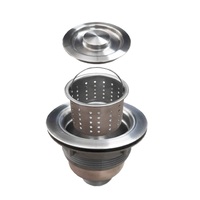 DURAFORM stainless steel sink drain, basket type (without overflow pipe), model A-470