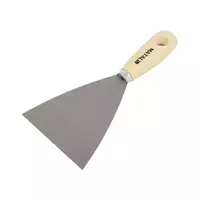 WOODEN HANDLE SCRAPER MATALL 4"