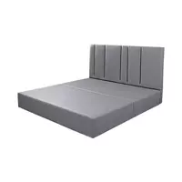 ฐาน+หัวเตียง ARTHENA 5FT GREY HLS