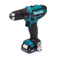สว่านกระแทกไร้สาย (พร้อมแบตเตอรี่) MAKITA HP333DWYE 12 โวลต์