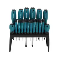 18PC SCREWDRIVER SET WITH RACK W000807