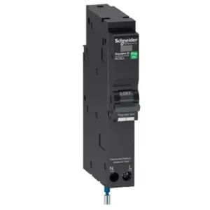 เบรกเกอร์กันดูด 40 แอมป์ RCBO SCHNEIDER (Square D) 1 Pole 30mA 6kA