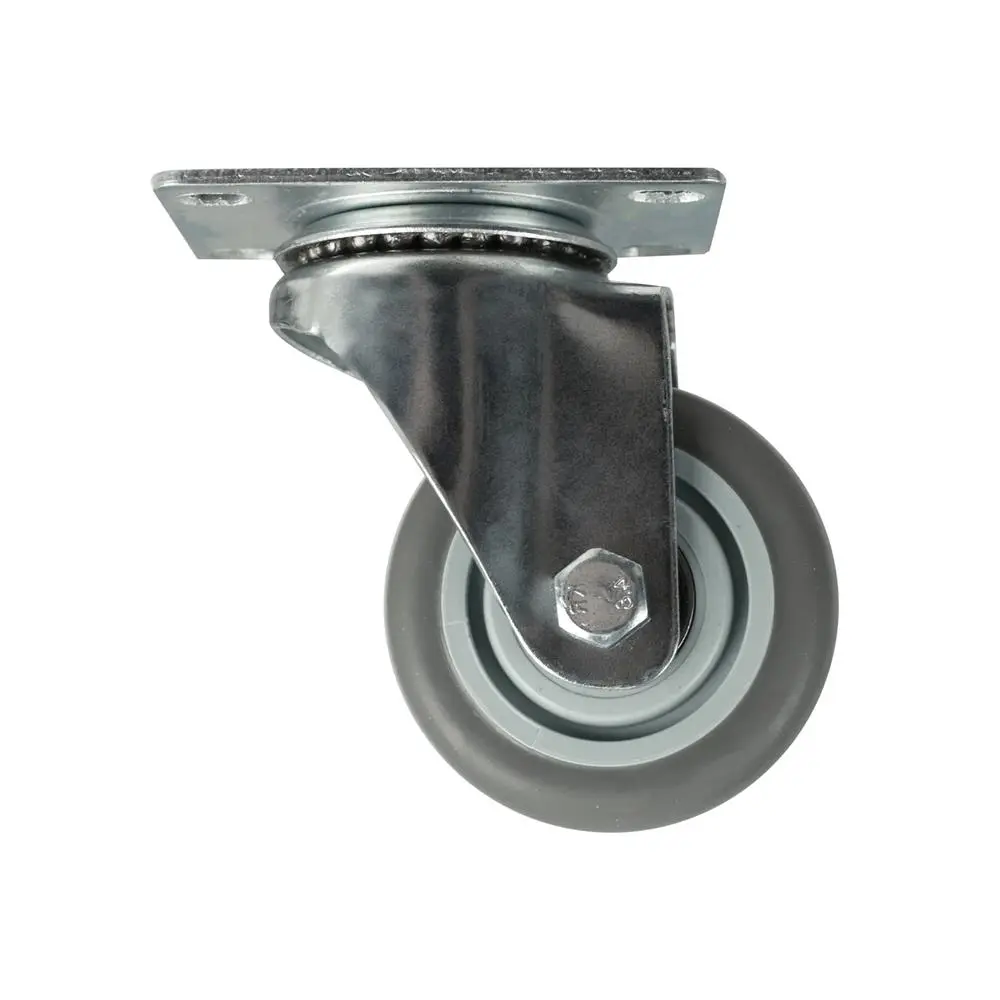 FURNITURE CASTER TPR 3 GY No Brake Plate-1