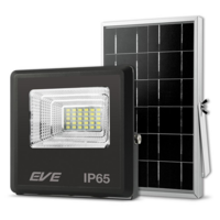 สปอร์ตไลท์โซล่าเซลล์ EVE 580848 10 วัตต์ DAYLIGHT สีดำ