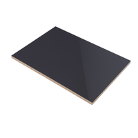ไม้ MDF แลคเกอร์ไฮกรอส Graphite MK3200 กาว E2 ยกเลิกผลิต