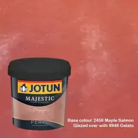 Jotun Majestic Design Pearl 2456 Maple Salmon + 9946 Gelato 