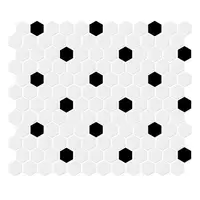 Mosaic 26.5X31CM White Hack Dot 1"