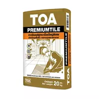 กาวซีเมนต์ TOA พรีเมียมไทล์ สำหรับกระเบื้องใหญ่พิเศษ