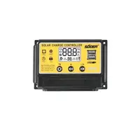 Solar charger PWM 12V/24V 30A model ST-S1230 yellow