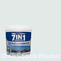 TOA V201 TOA 7IN1 สีน้ำปิดรอยร้าว ชนิดกึ่งเงา ภายนอก Snow Lake