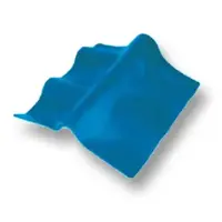Adjustable Ridge Roman Tile Diamond Sparkling Blue