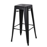 STEEL BAR STOOL MAXX BK