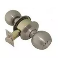 SOLO C531 BK SS BATHROOM KNOB