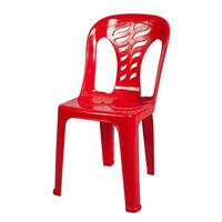 SPRING BACKREST FT-243A RD 4LEGS CHAIR