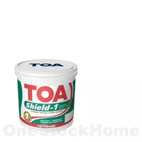 สีทาภายใน TOA SHIELD-1 NANO BASE A ชนิดด้าน 2.5แกลลอน