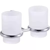 American Standard Concept Round K-2801-45-N Chrome-plated Double Cup Holder.
