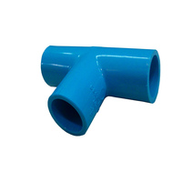 สามทาง 90 องศา ลด PVC 2 1/2x1 1/2 นิ้ว ฟ้า ท่อน้ำไทย