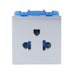 เต้ารับเดี่ยว 3 ขา SIEMENS 5UB9 852-5PB02 สีเงิน | OneStockHome