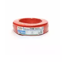 สายไฟ IEC01 THW 1x2.5 ตร.มม. สีแดง 100 เมตร NNN