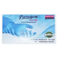 ถุงมือยาง PARAGON ทั่วไป ฟ้า