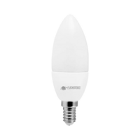 หลอดไฟ LED E14 3.5W วอร์มไวท์ หลอดจำปา NAGAS FLAME
