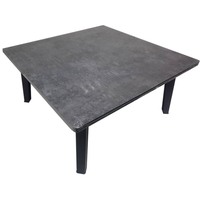 FOLDING TABLE 60x60 LANA  CEMENT PATTER