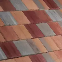 กระเบื้องหลังคา เลเจนท์ไลฟ์ไทล์ รุ่น English Thatch Flat Newcastle Blend EFCT-8219
