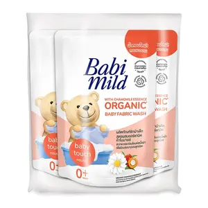 Babi Mild Baby Liquid Laundry Detergent Baby Touch Organic Chamomile Formula 600 ml x 3 bags-1