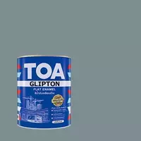 TOA G600 TOA แฟลท อีนาเมล สีน้ำมันเคลือบด้าน Heron Grey