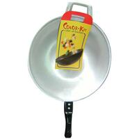 FRY PAN DEEP 34cm COLOR KIT BL HANDLE