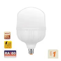 หลอดไฟ LED E27 40W เดย์ไลท์ ทรงกระบอก LAMPTAN T-BULB HIGH WATT ULTRA-GLOW