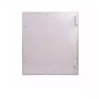 แผง PVC 13 x 15 นิ้ว สีขาว
