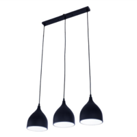 MAXLIGHT Ceiling lamp 6263A/3 E27 Black