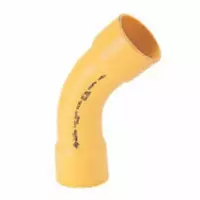 Thai Pipe PVC Electrical and Telephone Conduit TS Short Bend 45 1 1/2 inch