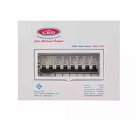 Consumer unit set 6 channels 50A