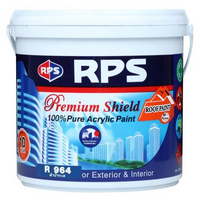 #964 สีทาหลังคา RPS สีฟ้าน้ำทะเล 1แกลลอน