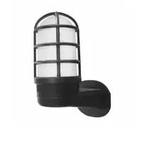 1 bulb outdoor wall lamp, black milk birdcage, model W06-B, black, THE SUN