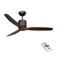 Fan without lamp ORIO CARINI MT/WDMDBR 52"3P