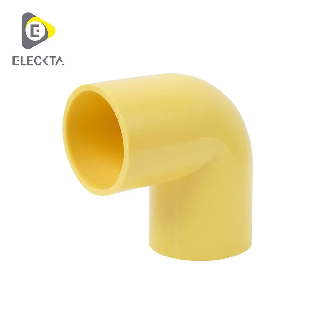 90 degree elbow, 1" cable, yellow, Pack5 ELE-1