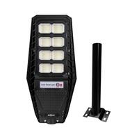 ไฟถนนโซล่าเซลล์ SHINING S-ST20065F-2SL 200 วัตต์ DAYLIGHT สีดำ