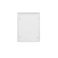 Plastic electrical panel, model BD 406W, size 4 x 6 inches, white