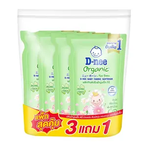 D-nee Baby Fabric Softener Green 530 ml x 3+1-1